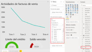 informe rápido en business central