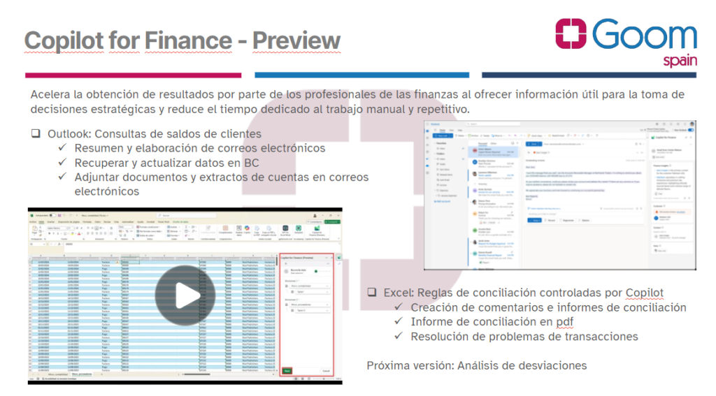 webinar novedades bsuiness central goom spain