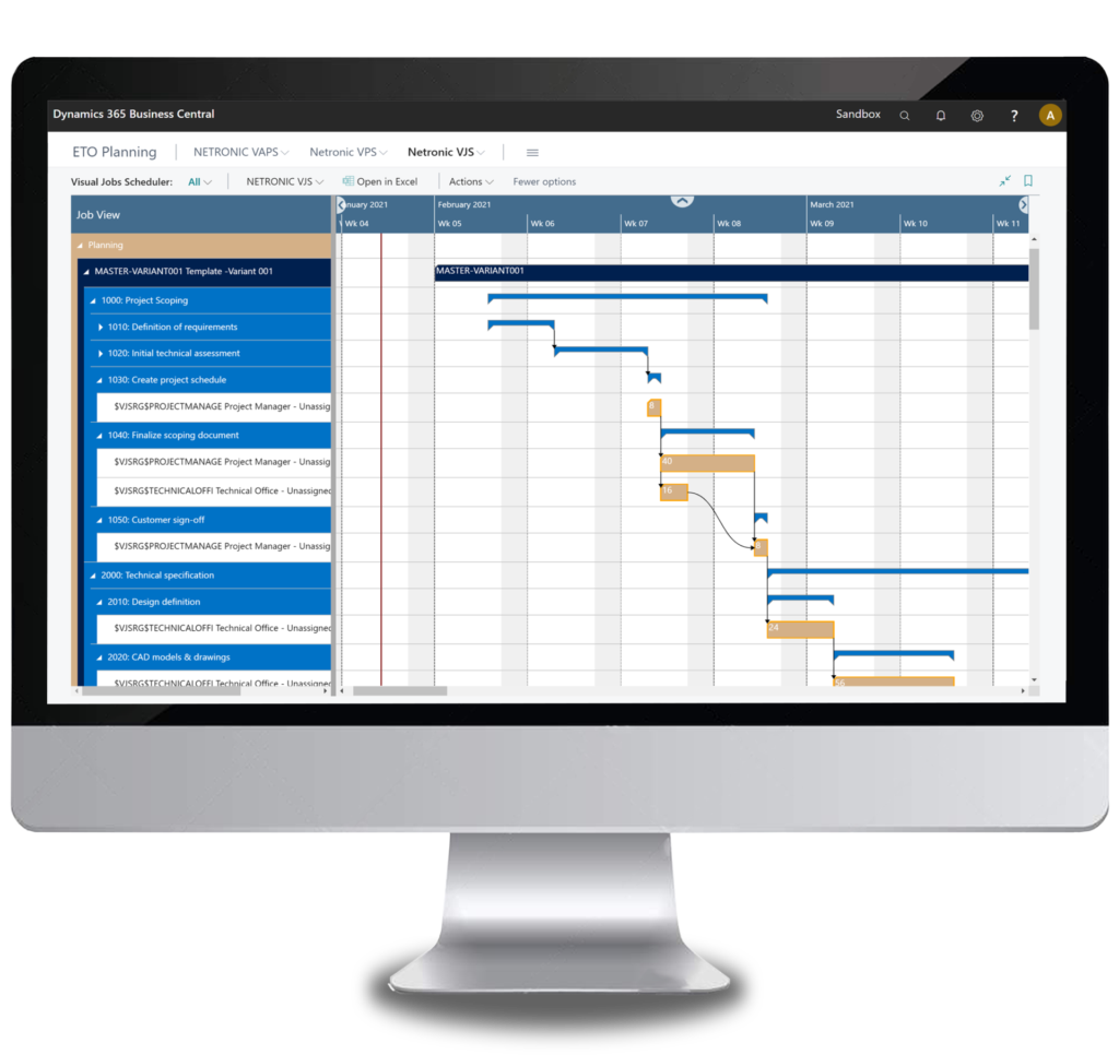 Visual Jobs Scheduler en Business Central